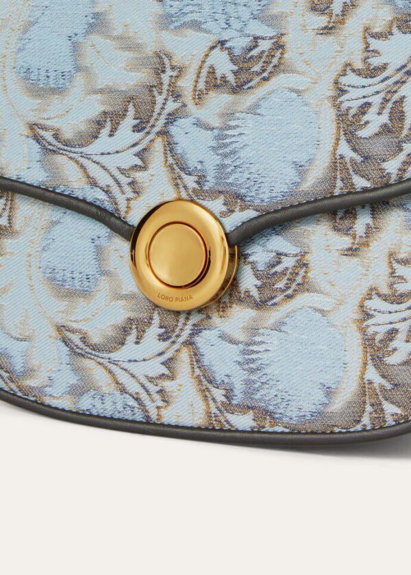 Loro Piana Small Ghiera Bag Cotton, Silk