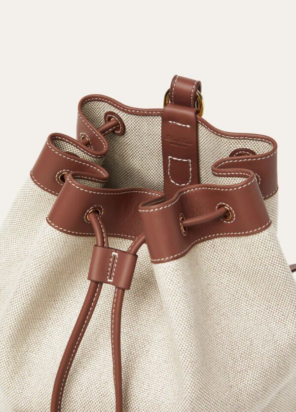 xd_fc729c59-6208-4c01-8691-11587d3dd7d1.jpg Loro Piana Extra Drawstring backpack L27 Cotton, Linen