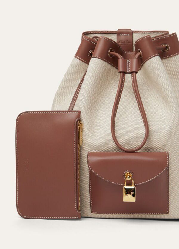 xs_b77e374c-a093-4feb-a6d7-052afba760f5.jpg Loro Piana Extra Drawstring backpack L27 Cotton, Linen