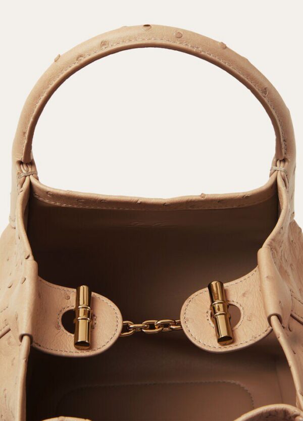 Loro Piana Small Bale bag Ostrich Leather
