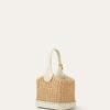 Loro Piana Bobbin Bucket bag wicker Wicker