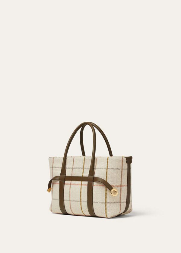 Loro Piana Ghiera Shopper Small Linen