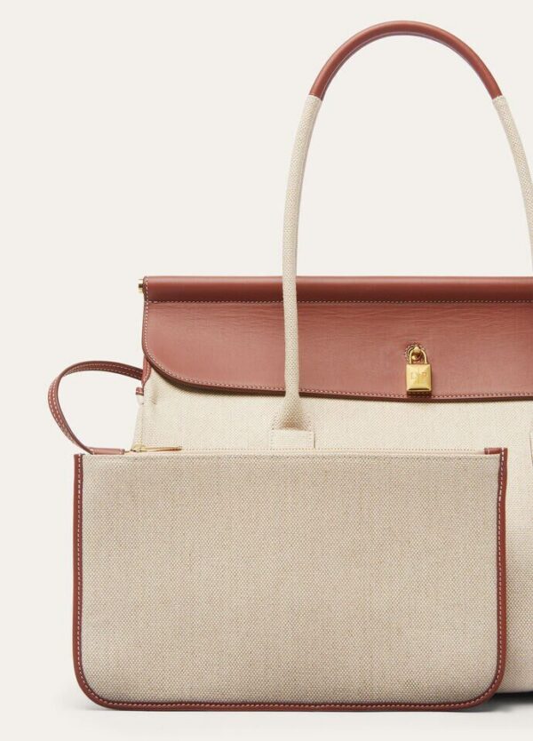 zz_76575d84-1678-4912-9a85-23f7517e1f15.jpg Loro Piana Loom bag L37 Cotton, Linen