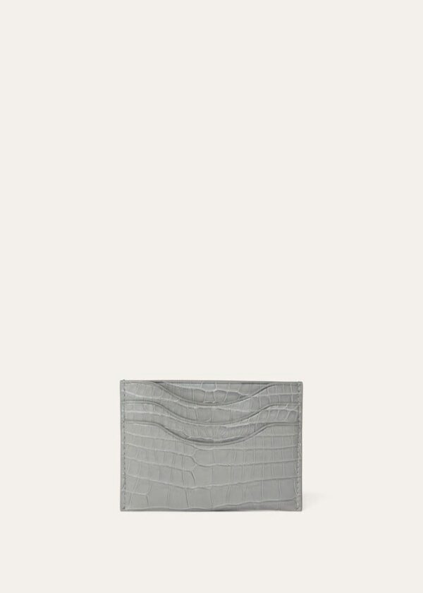 Loro Piana Extra Card Holder Alligator Leather
