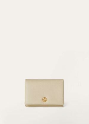 Loro Piana Ghiera Card Holder Textured Calfskin