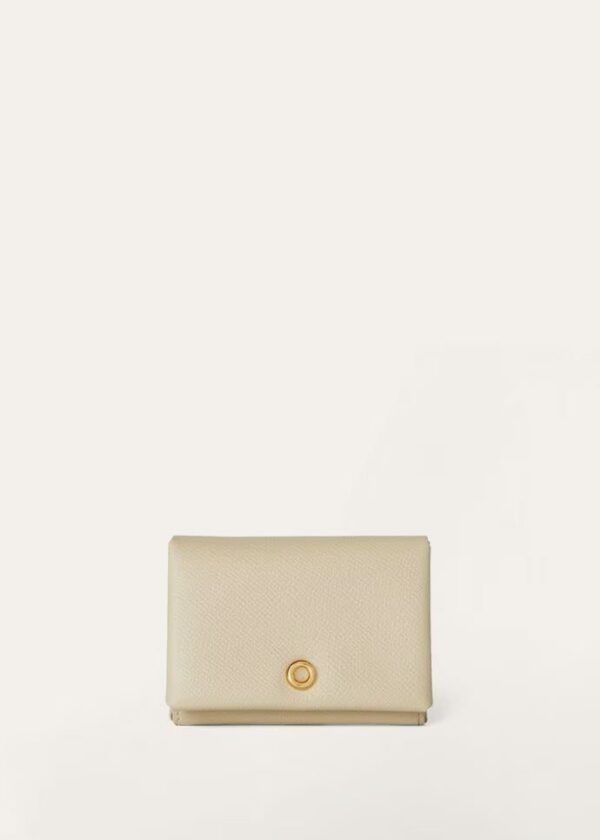 zzzxc.jpg Loro Piana Ghiera Card Holder Textured Calfskin