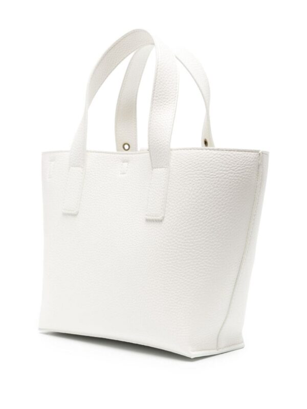 22028210_51943091_1000.jpg Versace Jeans Couture Baroque-buckle grain-texture tote bag
