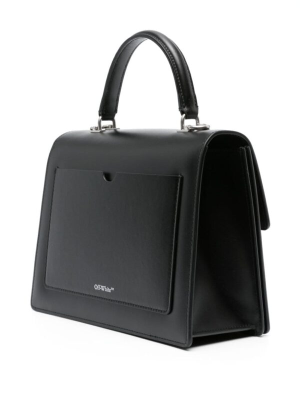 Off-White Jitney logo-plaque tote bag