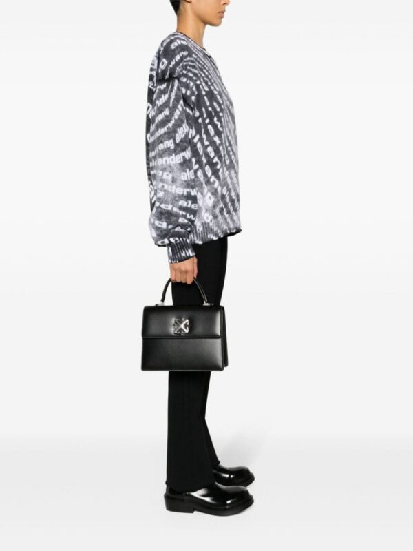 Off-White Jitney logo-plaque tote bag