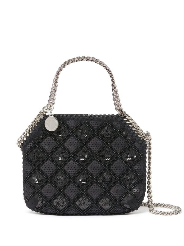 22052048_52018400_1000.jpg Stella McCartney Falabella sequinned tote bag