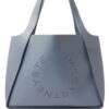 22052057_51930235_1000.jpg Stella McCartney perforate-logo faux-leather tote bag