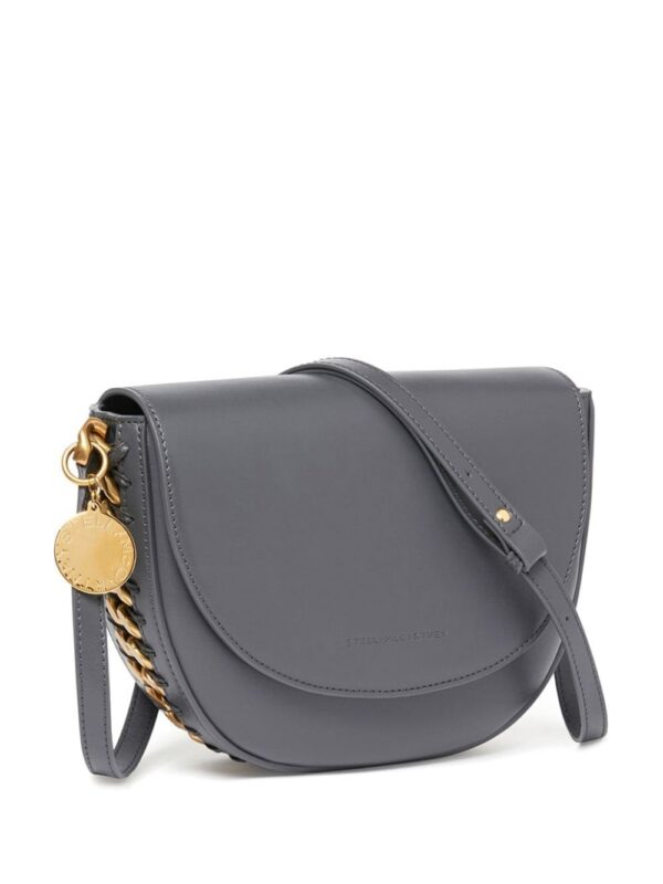 22052128_52101522_1000.jpg Stella McCartney medium Frayme logo-charm shoulder bag