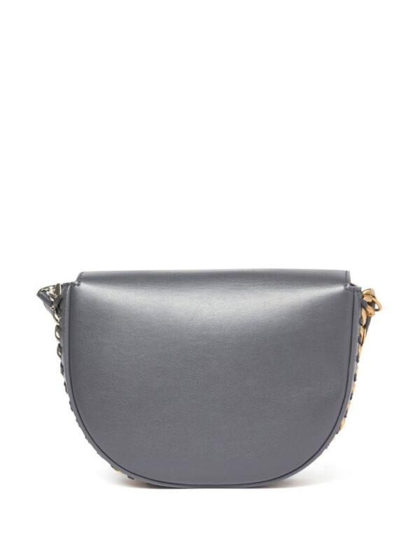 22052128_52101524_1000.jpg Stella McCartney medium Frayme logo-charm shoulder bag