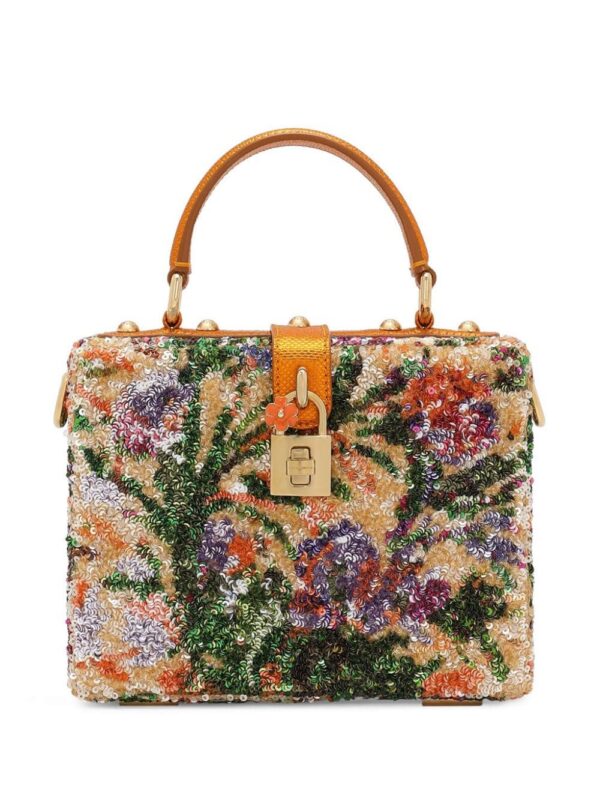 22052941_52049472_1000.jpg Dolce & Gabbana Dolce Box sequin-embellished tote bag