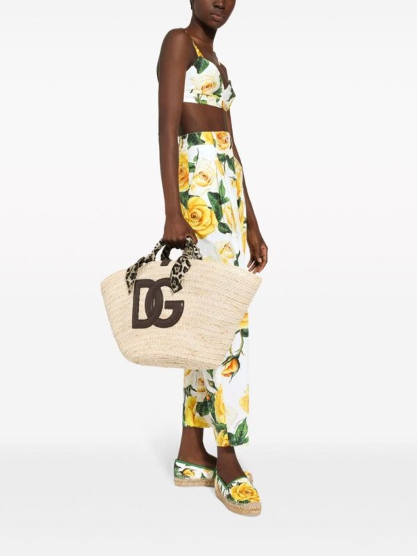 Dolce & Gabbana medium Kendra logo-patch tote bag