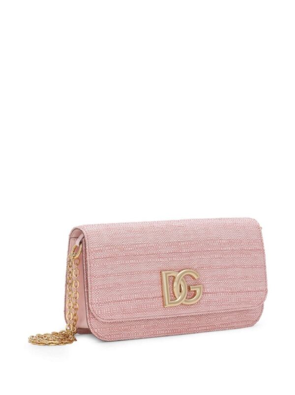 22052987_52043932_1000.jpg Dolce & Gabbana 3.5 logo-plaque clutch bag