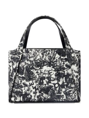 Stella McCartney Logo Fungi Forest-print tote bag