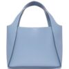 Stella McCartney logo-perforated faux-leather tote bag