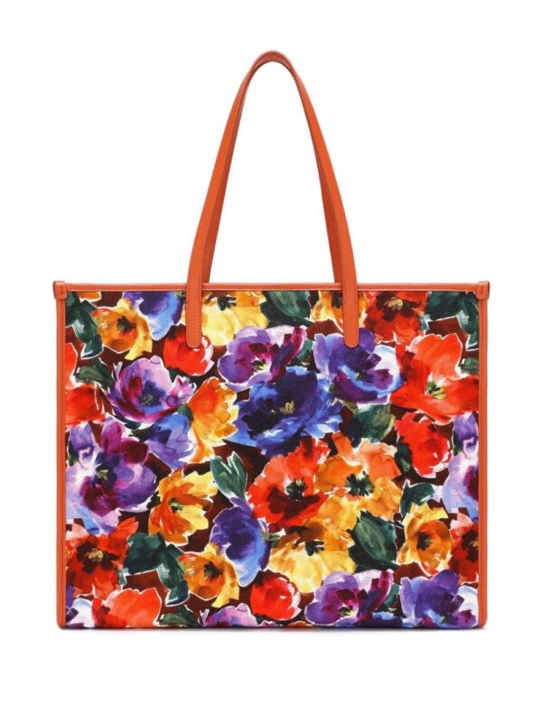 22053990_52044419_1000.jpg Dolce & Gabbana floral-print cotton-blend shoulder bag