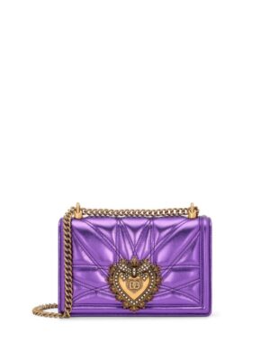 22054385_53239568_1000.jpg Dolce & Gabbana Devotion matelassé shoulder bag