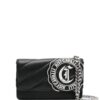 22077881_52071584_1000.jpg Just Cavalli logo-embossed faux-leather quilted crossbody bag
