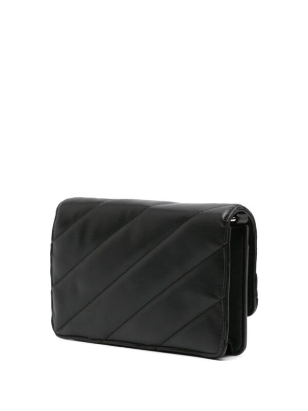 22077881_52071586_1000.jpg Just Cavalli logo-embossed faux-leather quilted crossbody bag