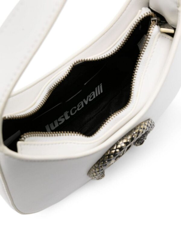 22077892_52084349_1000.jpg Just Cavalli metallic-snake detail faux-leather crossbody bag
