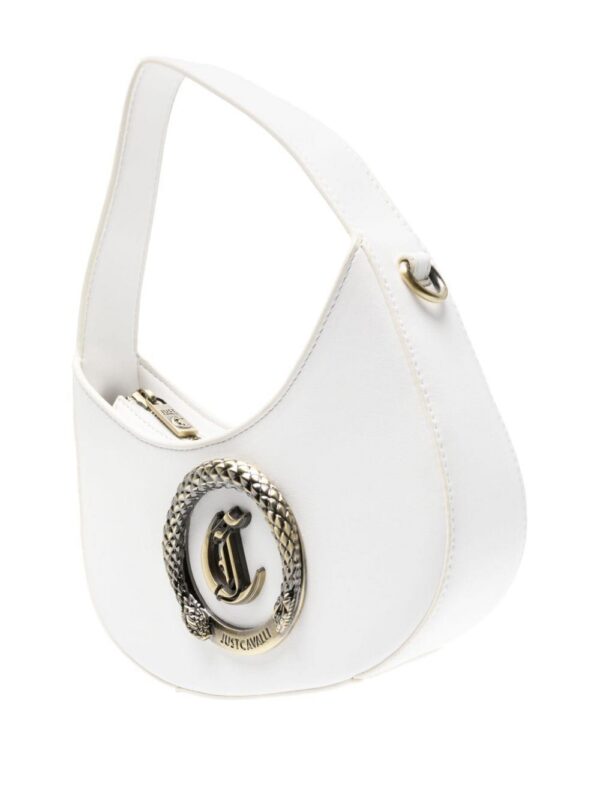 22077892_52084385_1000.jpg Just Cavalli metallic-snake detail faux-leather crossbody bag