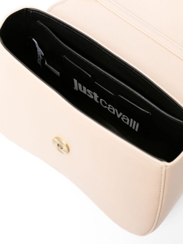 22079580_52080830_1000.jpg Just Cavalli logo-plaque fux-leather tote bag