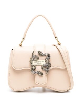 22079580_52087841_1000.jpg Just Cavalli logo-plaque fux-leather tote bag