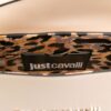 Just Cavalli logo-lettering saffiano-leather tote bag