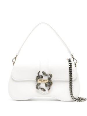 22080162_52072248_1000.jpg Just Cavalli faux-leather metallic-snake shoulder bag