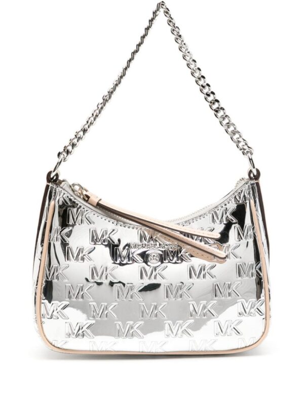 22096377_51930781_1000.jpg Michael Michael Kors Jet Set Charm metallic-finish shoulder bag