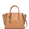 22096378_51930760_1000.jpg Michael Michael Kors Avril logo-lettering leather tote bag