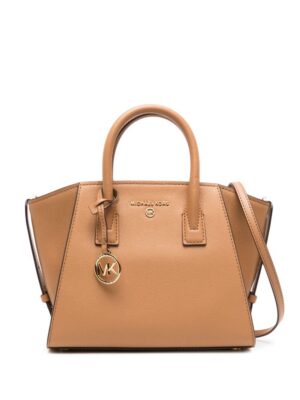 22096378_51930760_1000.jpg Michael Michael Kors Avril logo-lettering leather tote bag