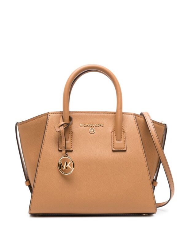 22096378_51930760_1000.jpg Michael Michael Kors Avril logo-lettering leather tote bag
