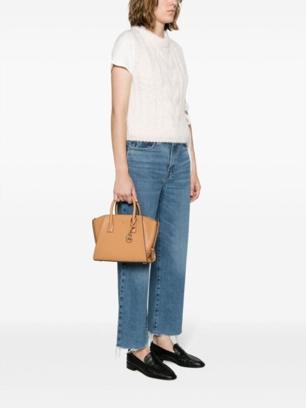 22096378_51930763_1000.jpg Michael Michael Kors Avril logo-lettering leather tote bag