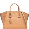 22096381_51925019_1000.jpg Michael Michael Kors large Avril logo-lettering leather tote bag