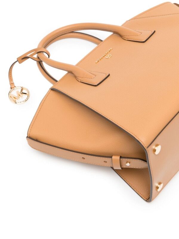22096381_51925039_1000.jpg Michael Michael Kors large Avril logo-lettering leather tote bag
