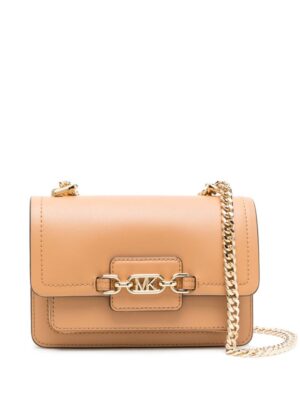 22096384_51931949_1000.jpg Michael Michael Kors Heather logo-plaque leather shoulder bag