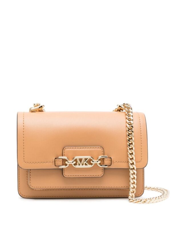 22096384_51931949_1000.jpg Michael Michael Kors Heather logo-plaque leather shoulder bag