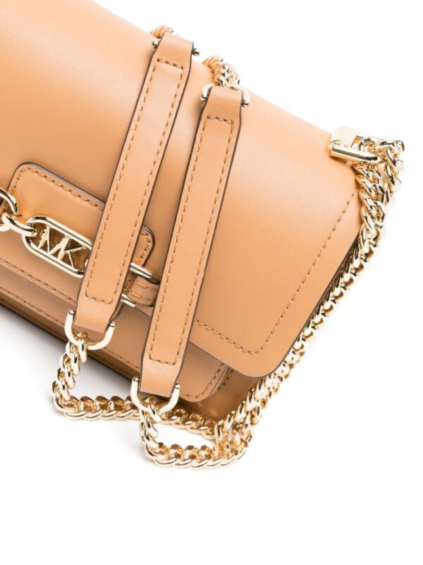 22096384_51931972_1000.jpg Michael Michael Kors Heather logo-plaque leather shoulder bag