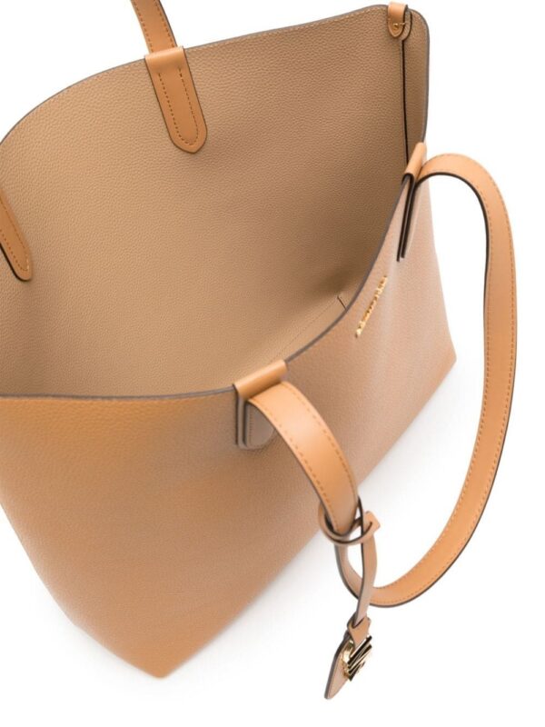 22096419_51925145_1000.jpg Michael Michael Kors large Eliza logo-lettering leather tote bag