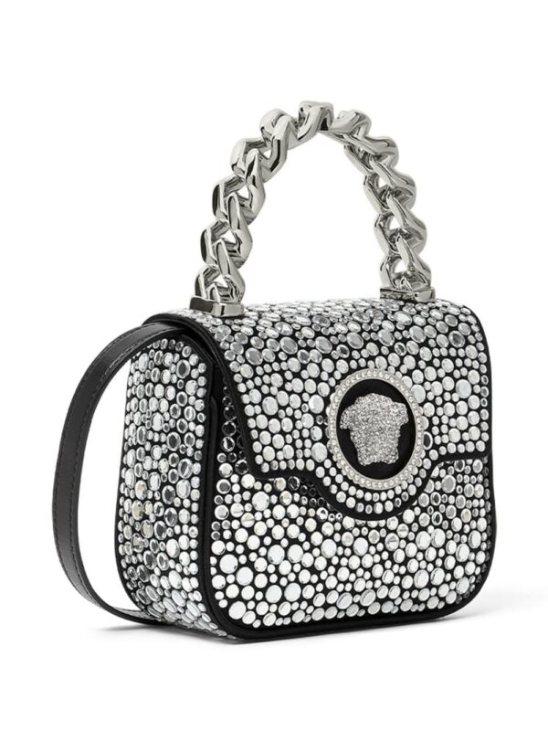 22099730_52409884_1000.jpg Versace La Medusa crystal-embellished mini bag