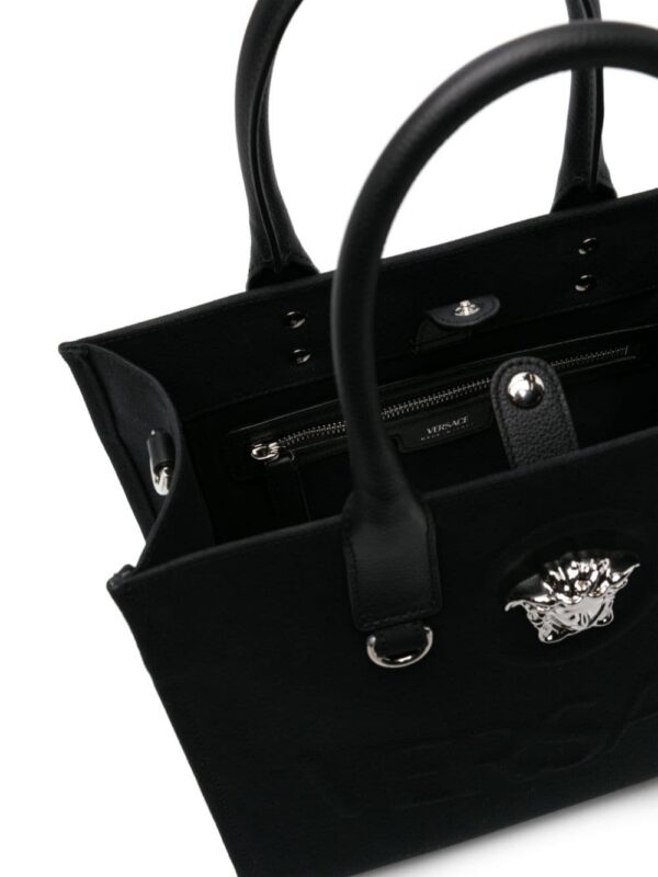 22100472_52023456_1000.jpg Versace small La Medusa canvas tote bag