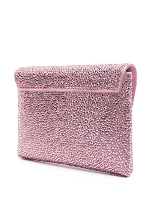 Versace La Medusa Crystal clutch bag