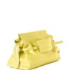 Off-White Zip Tie leather clutch bag