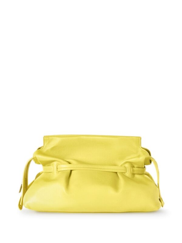 Off-White Zip Tie leather clutch bag