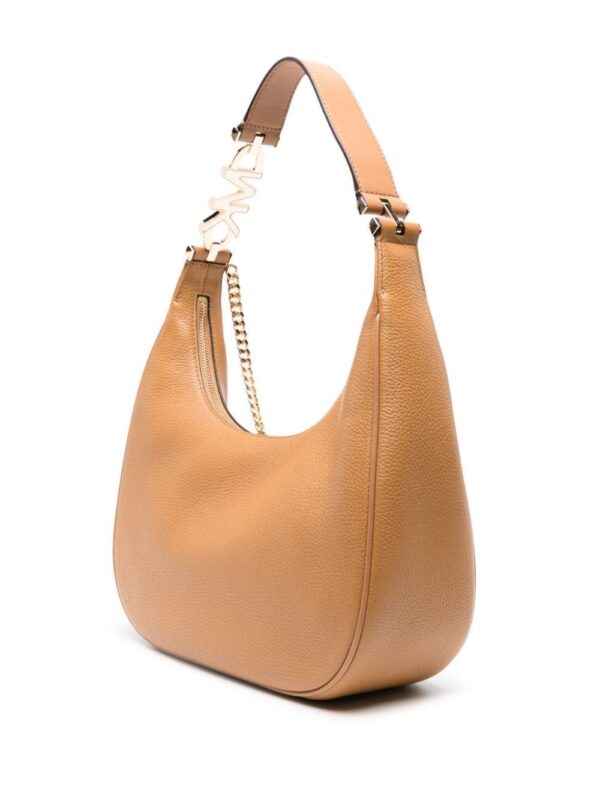 Michael Kors large Piper logo-appliqué leather shoulder bag