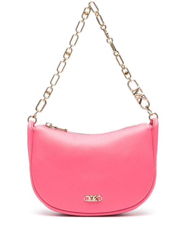 22118403_51942909_1000.jpg Michael Kors small Kendall logo-appliqué leather shoulder bag